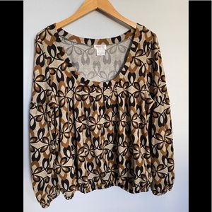Funky people sweater top. XL